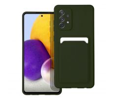 Forcell CARD Case  Samsung Galaxy A72 zelený