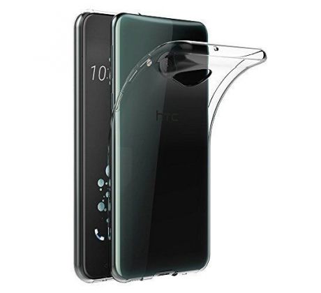 Transparentní silikonový kryt s tloušťkou 0,3mm  HTC U Play průsvitný