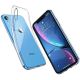 Transparentní silikonový kryt s tloušťkou 0,3mm  iPhone XR průsvitný
