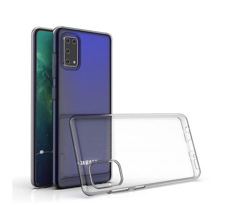 Transparentní silikonový kryt s tloušťkou 0,3mm  Samsung Galaxy A41 průsvitný