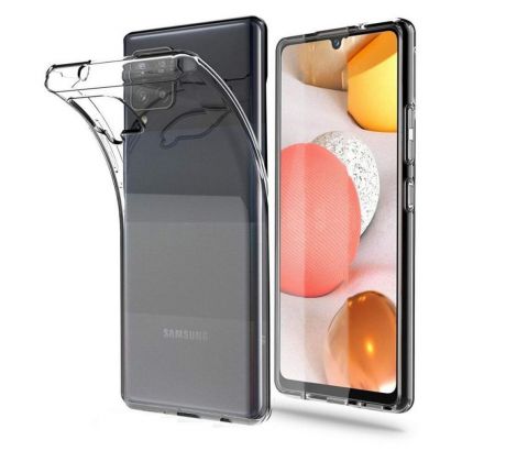 Transparentní silikonový kryt s tloušťkou 0,3mm  Samsung Galaxy A42 5G průsvitný