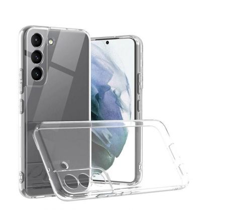 Transparentní silikonový kryt s tloušťkou 0,3mm  Samsung Galaxy S22 Ultra průsvitný