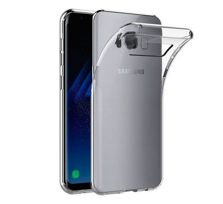 Transparentní silikonový kryt s tloušťkou 0,5mm  Samsung Galaxy S8