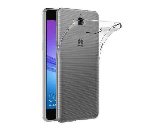 Transparentní silikonový kryt s tloušťkou 0,5mm  Huawei Y5 2017/Y6 2017