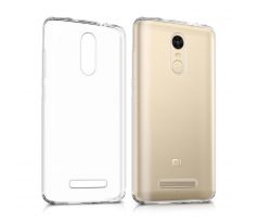 Transparentní silikonový kryt s tloušťkou 0,5mm  - Xiaomi Redmi Note 4 průsvitný