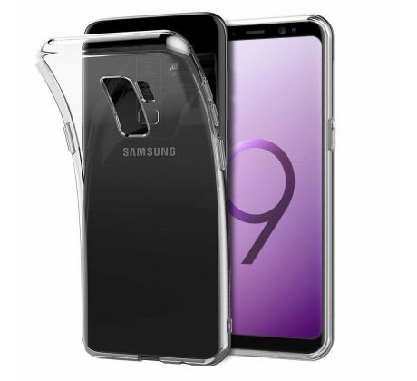 Transparentní silikonový kryt s tloušťkou 0,5mm  Samsung Galaxy S9