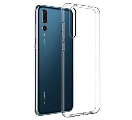 Transparentní silikonový kryt s tloušťkou 0,5mm  Huawei P20 Pro