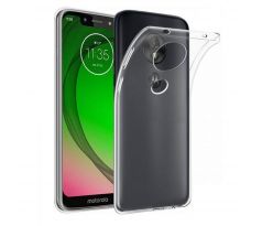 Transparentní silikonový kryt s tloušťkou 0,5mm  - Motorola Moto G6 PLAY průsvitný