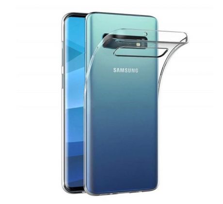 Transparentní silikonový kryt s tloušťkou 0,5mm  Samsung Galaxy S10