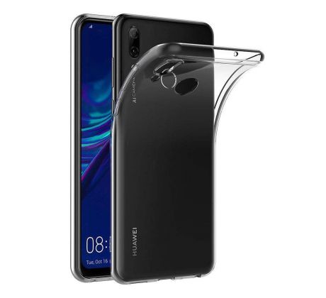 Transparentní silikonový kryt s tloušťkou 0,5mm  Huawei Y7 2019