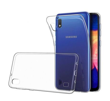 Transparentní silikonový kryt s tloušťkou 0,5mm  Samsung Galaxy A10