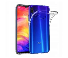 Transparentní silikonový kryt s tloušťkou 0,5mm  - Xiaomi Redmi Note 7 průsvitný