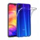 Transparentní silikonový kryt s tloušťkou 0,5mm  - Xiaomi Redmi Note 7 průsvitný