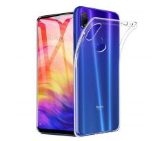 Transparentní silikonový kryt s tloušťkou 0,5mm  - Xiaomi Redmi 7 průsvitný