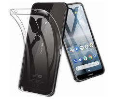 Transparentní silikonový kryt s tloušťkou 0,5mm  - Nokia 4.2 průsvitný
