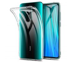 Transparentní silikonový kryt s tloušťkou 0,5mm  - Xiaomi Redmi Note 8 průsvitný