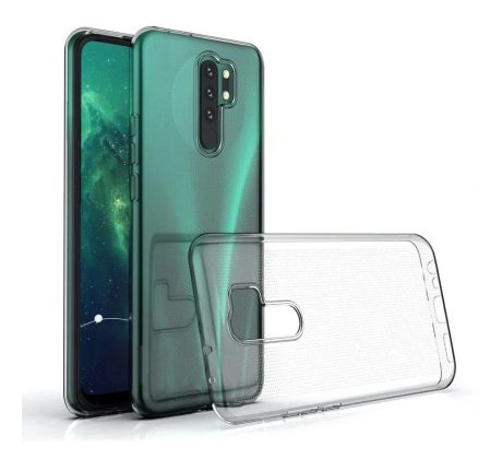 Transparentní silikonový kryt s tloušťkou 0,5mm  - Xiaomi Redmi 8 průsvitný