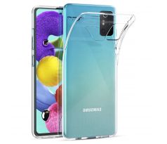 Transparentní silikonový kryt s tloušťkou 0,5mm  Samsung Galaxy A51