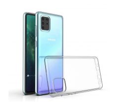 Transparentní silikonový kryt s tloušťkou 0,5mm  Samsung Galaxy A81