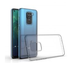 Transparentní silikonový kryt s tloušťkou 0,5mm  - Xiaomi Redmi Note 9S průsvitný