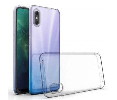 Transparentní silikonový kryt s tloušťkou 0,5mm  - Xiaomi Redmi 9A / 9AT průsvitný