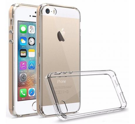 Transparentní silikonový kryt s tloušťkou 0,5mm   iPhone 5/5S