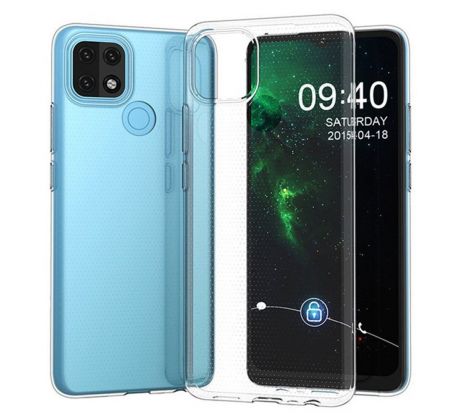 Transparentní silikonový kryt s tloušťkou 0,5mm  - OPPO A51 průsvitný