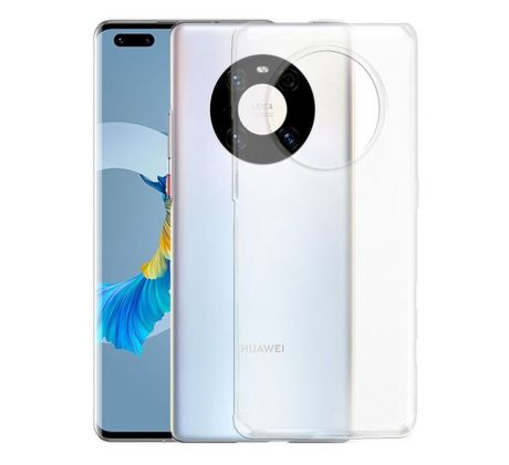 Transparentní silikonový kryt s tloušťkou 0,5mm  Huawei Mate 40 Pro