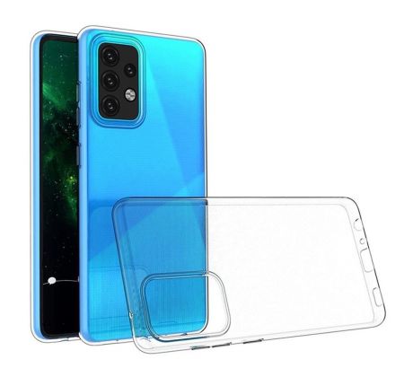 Transparentní silikonový kryt s tloušťkou 0,5mm  Samsung Galaxy A52 5G / A52 LTE ( 4G ) / A52S