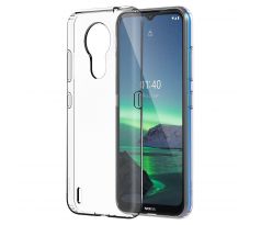 Transparentní silikonový kryt s tloušťkou 0,5mm  - Nokia 1.4 průsvitný