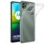 Transparentní silikonový kryt s tloušťkou 0,5mm  - MOTOROLA G9 POWER průsvitný