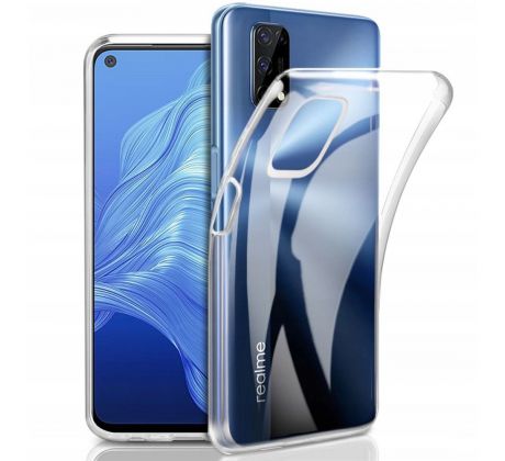 Transparentní silikonový kryt s tloušťkou 0,5mm  -  Realme 8i průsvitný