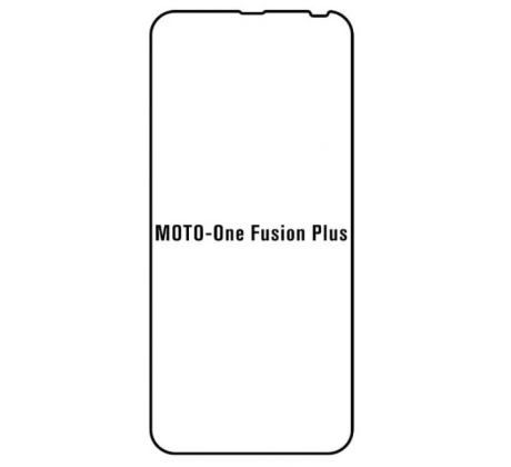Hydrogel - matná ochranná fólie - Motorola One Fusion Plus