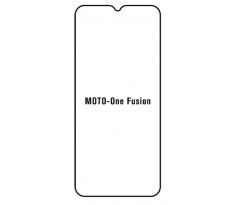 Hydrogel - matná ochranná fólie - Motorola One Fusion 