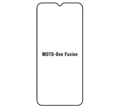 Hydrogel - matná ochranná fólie - Motorola One Fusion 
