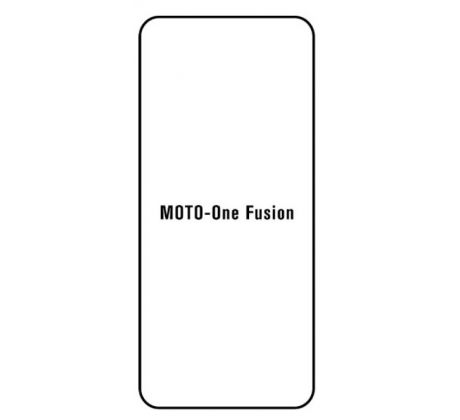 Hydrogel - ochranná fólie - Motorola One Fusion