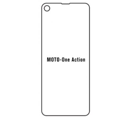 Hydrogel - matná ochranná fólie - Motorola One Action