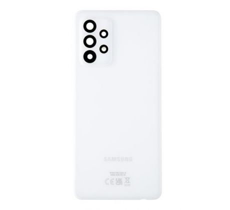 Samsung Galaxy A52s 5G A528B - Zadní kryt baterie - white (se sklíčkem zadní kamery)  (náhradní díl)