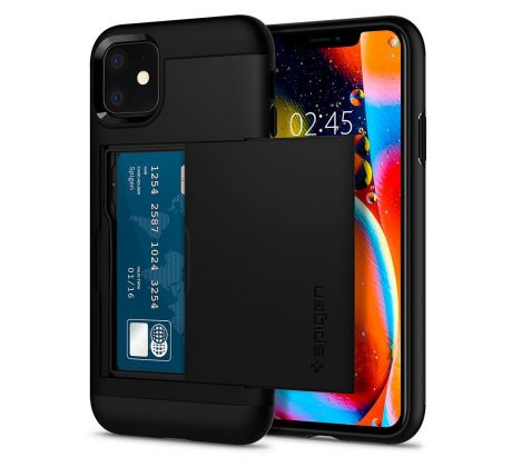 KRYT SPIGEN SLIM ARMOR CS iPhone 11 BLACK