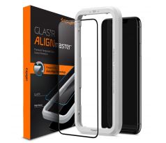 OCHRANNÉ TVRZENÉ SKLO SPIGEN ALM GLASS FC iPhone 11 / XR BLACK