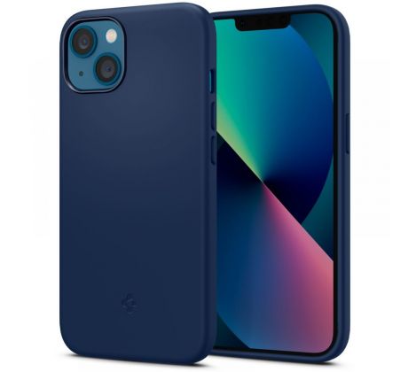 KRYT SPIGEN SILICONE FIT iPhone 13 NAVY BLUE