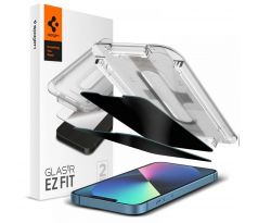 2KS V BALENÍ, SET 2 ANTI-SPY OCHRANNÝCH SKEL SPIGEN GLAS.TR ”EZ FIT” 2-PACK iPhone 13 / 13 Pro / 14 PRIVACY