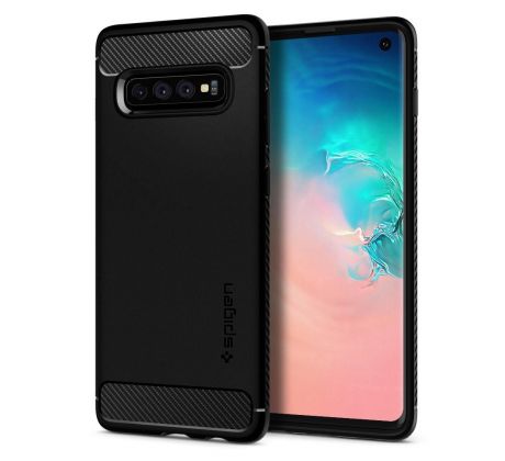 KRYT SPIGEN RUGGED ARMOR SAMSUNG GALAXY S10 MATTE BLACK