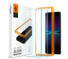 OCHRANNÉ TVRZENÉ SKLO SPIGEN ALM GLAS.TR SLIM 2-PACK SONY XPERIA 1 IV