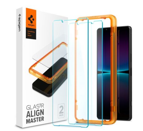 OCHRANNÉ TVRZENÉ SKLO SPIGEN ALM GLAS.TR SLIM 2-PACK SONY XPERIA 1 IV