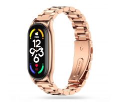 ŘEMÍNEK TECH-PROTECT STAINLESS XIAOMI MI SMART BAND 7 ROSE GOLD