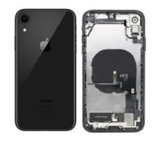 Apple iPhone XR - Zadní Housing - černý s malými instalovanými díly