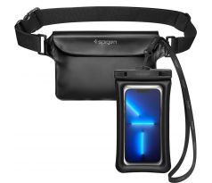 VODĚODOLNÉ POUZDRO SPIGEN A621 UNIVERSAL WATERPROOF CASE & WAIST BAG BLACK