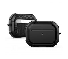 POUZDRO/KRYT TECH-PROTECT ROUGH APPLE Airpods PRO 1 / 2 BLACK