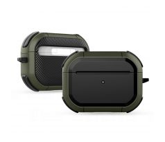 TECH-PROTECT ROUGH APPLE AIRPODS PRO 1 / 2 MILITARY GREEN